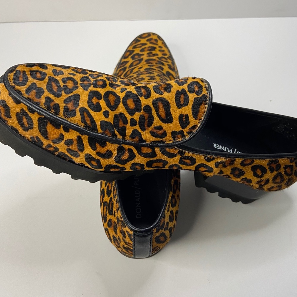 Donald J. Pliner Leopard Loafer